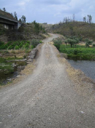 Trasse der antiken Strasse